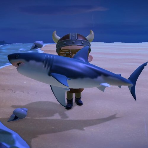 Animal Crossing Great White Shark
